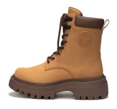 Women's Lightweight Soft Platform Martin Boots GTX006_CAMEL